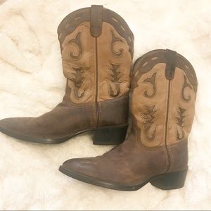 Pocono Cowboy Boots Unisex Boy’s or Girl’s Sz 4.5